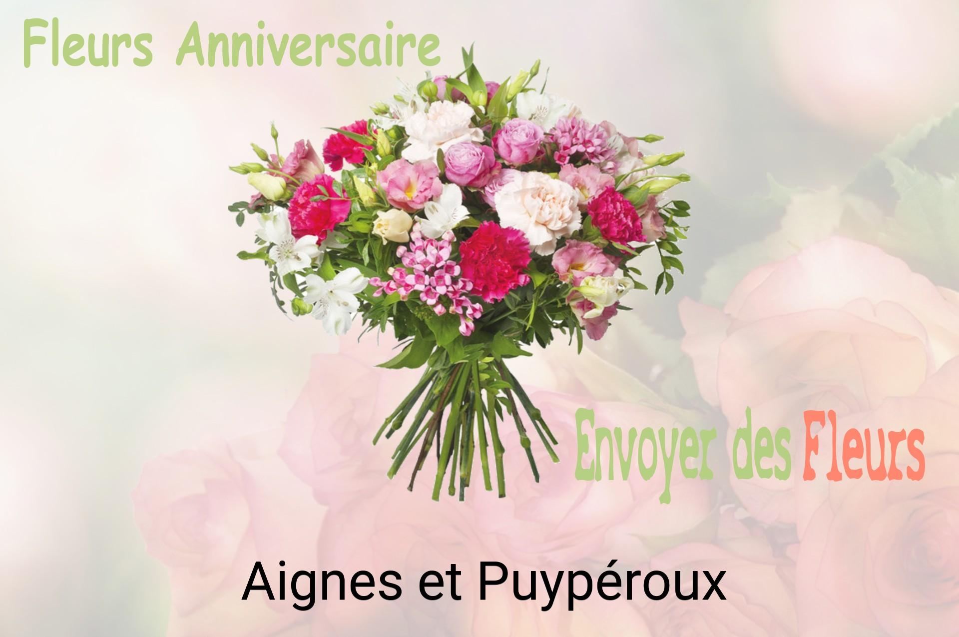 Bouquet de fleurs d’anniversaire livré à Aignes-et-Puypéroux